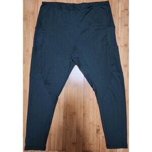 Z BY ZELLA Green High Rise Daily Pocket Leggings Yoga w/ Side Pockets Womens XL